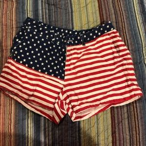Chubbies American flag shorts